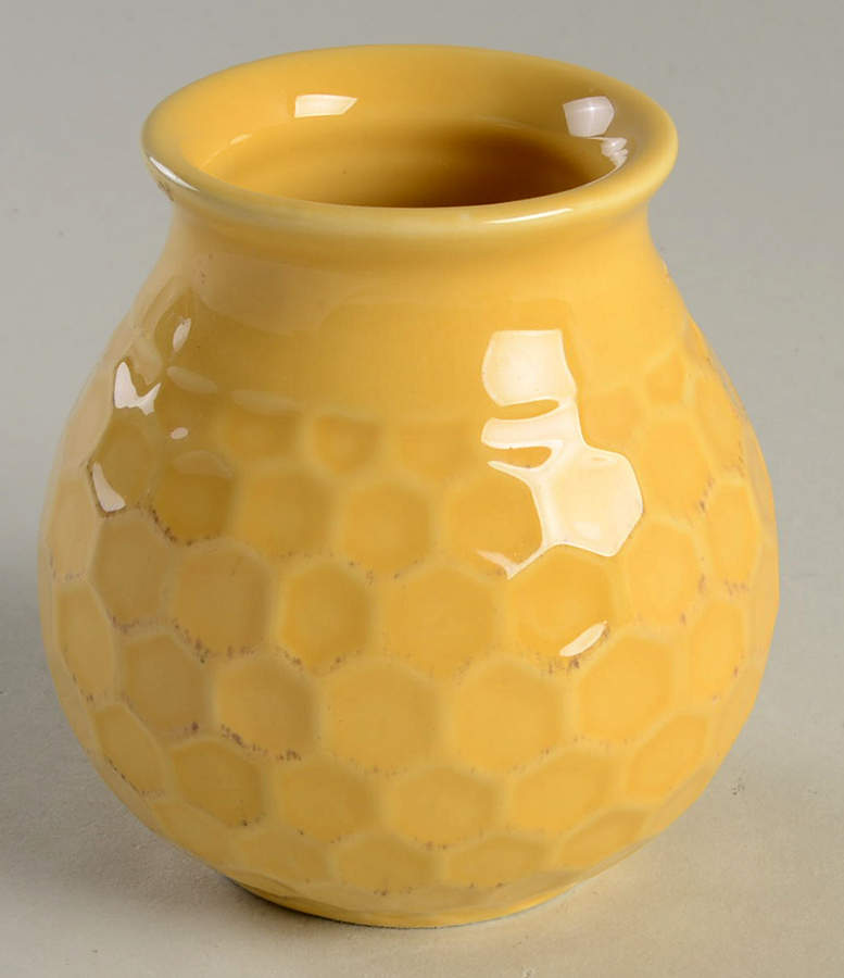 Bumble Bee Sugar Bowl No Lid by ARTEflorum-1