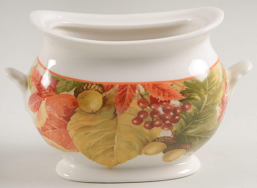 Autumn Celebration Sugar Bowl No Lid by 222 Fifth (PTS)-1