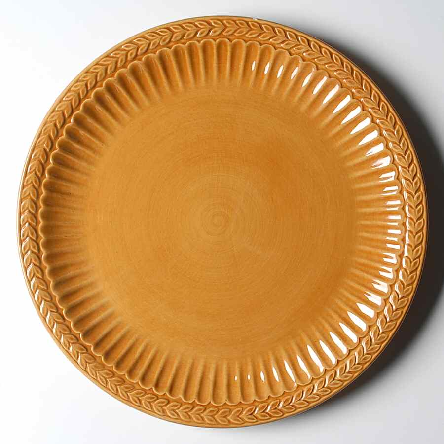 Athena Honey Dinner Plate by American Atelier-1