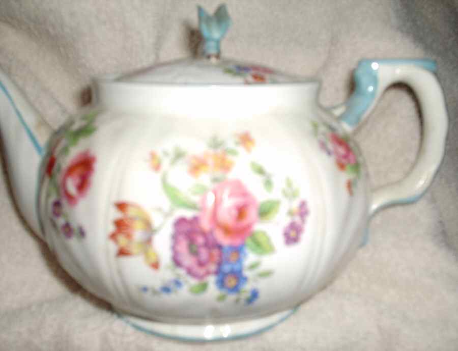 1146 Teapot & Lid by John  Aynsley & Sons-1