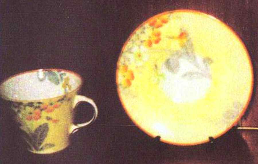 4505 Flat Cup & Saucer Set by John  Aynsley & Sons-1