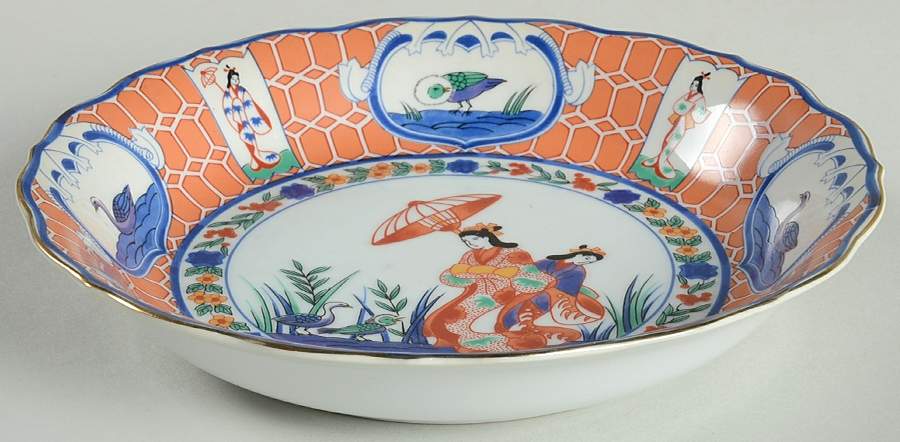 Mariko Coupe Soup Bowl by Arita-1