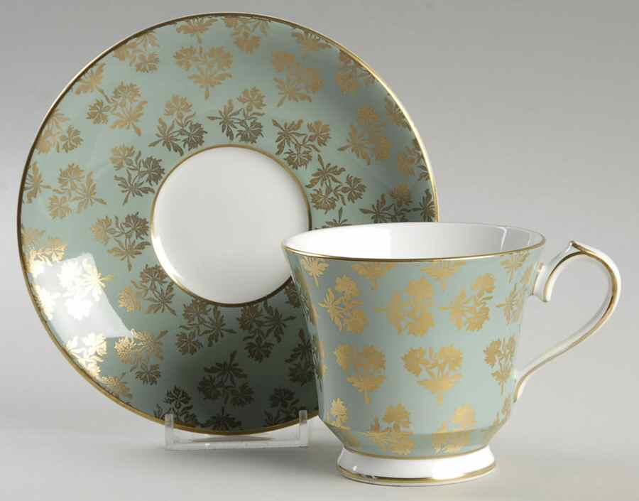 2967 Footed Cup & Saucer Set by John  Aynsley & Sons-1