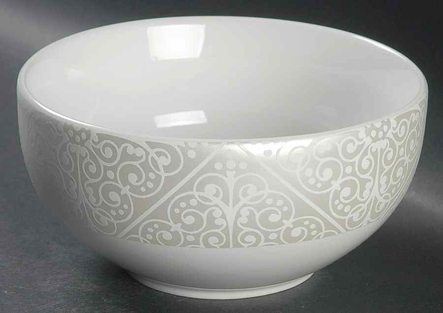 Madrid White Soup/Cereal Bowl by 222 Fifth (PTS)-1