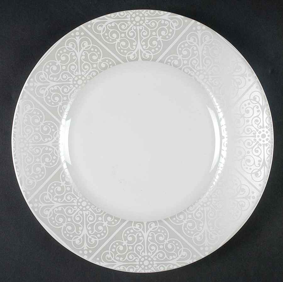 Madrid White Salad Plate by 222 Fifth (PTS)-1
