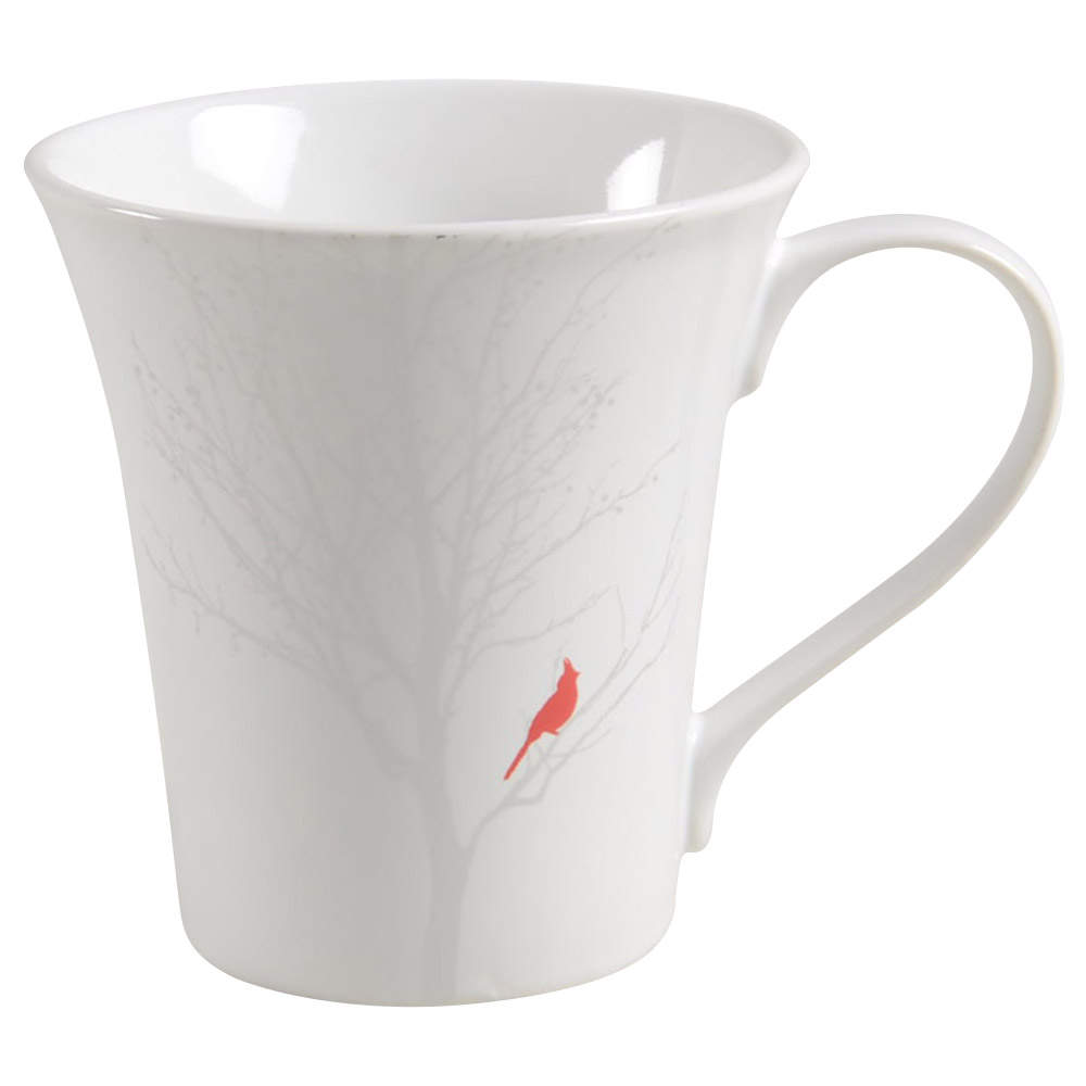 Winter Cardinal Mug by 222 Fifth (PTS)-1