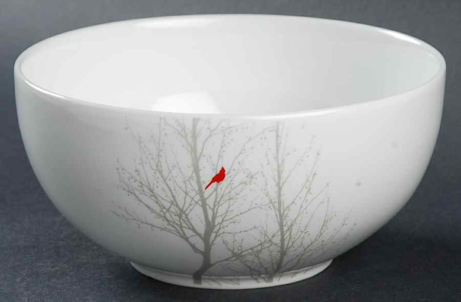 Winter Cardinal Soup/Cereal Bowl by 222 Fifth (PTS)-1