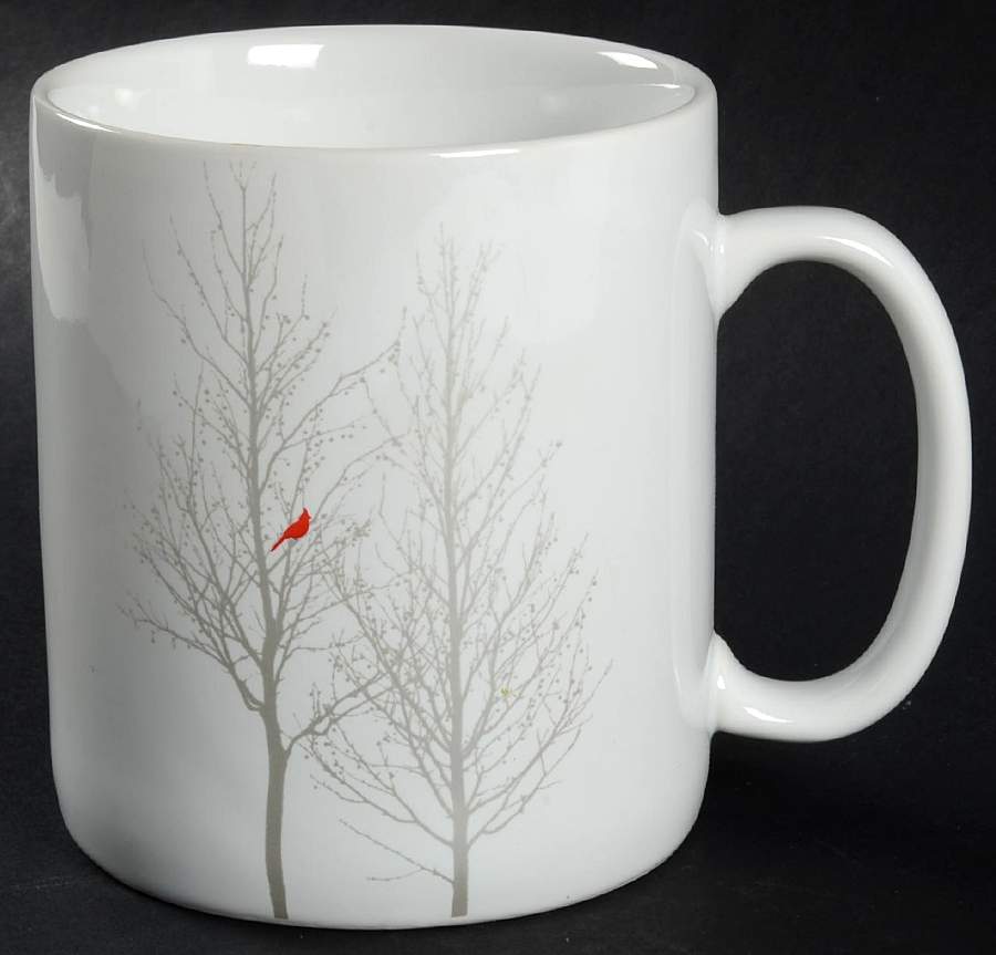 Winter Cardinal Jumbo Mug by 222 Fifth (PTS)-1