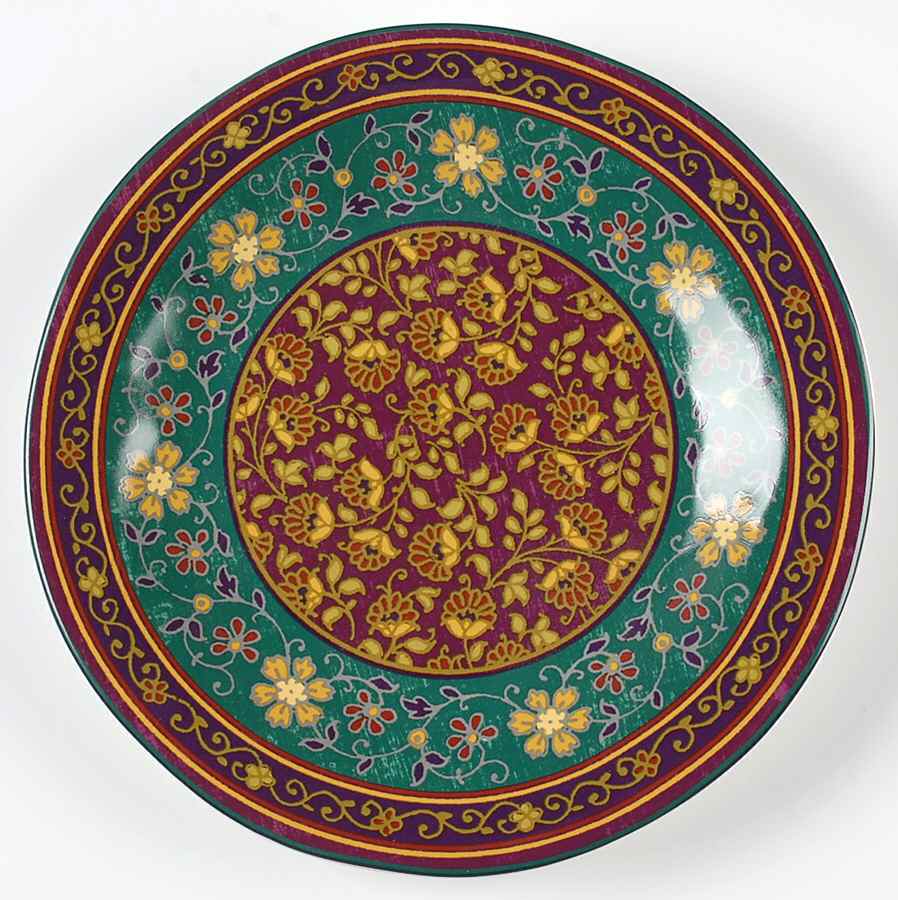 Kashmir Purple Salad Plate by 222 Fifth (PTS)-1