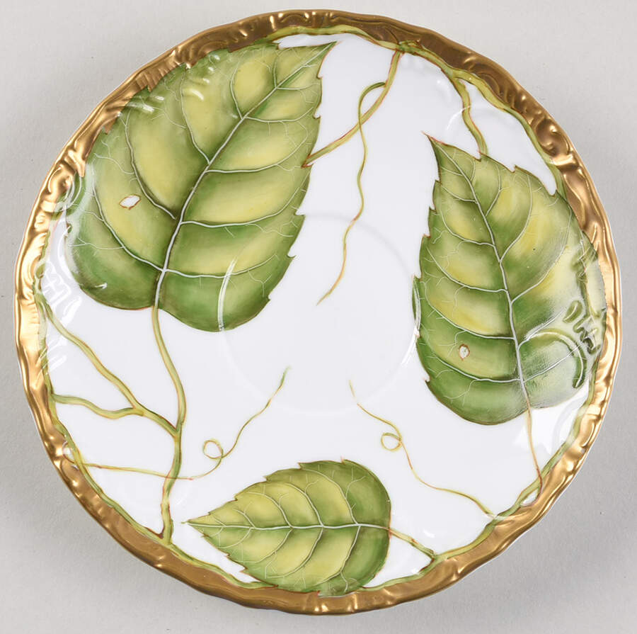 Exotic Butterflies Saucer by Anna Weatherley-1