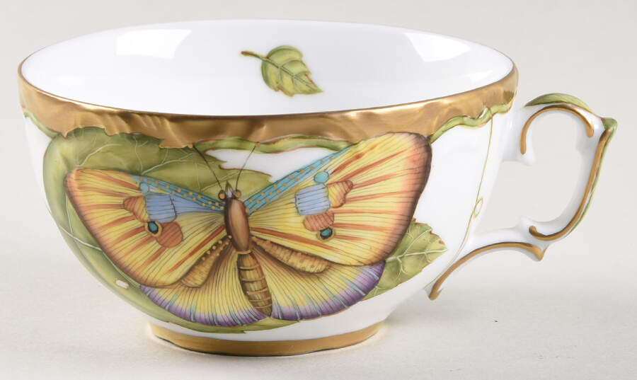 Exotic Butterflies Flat Cup by Anna Weatherley-1