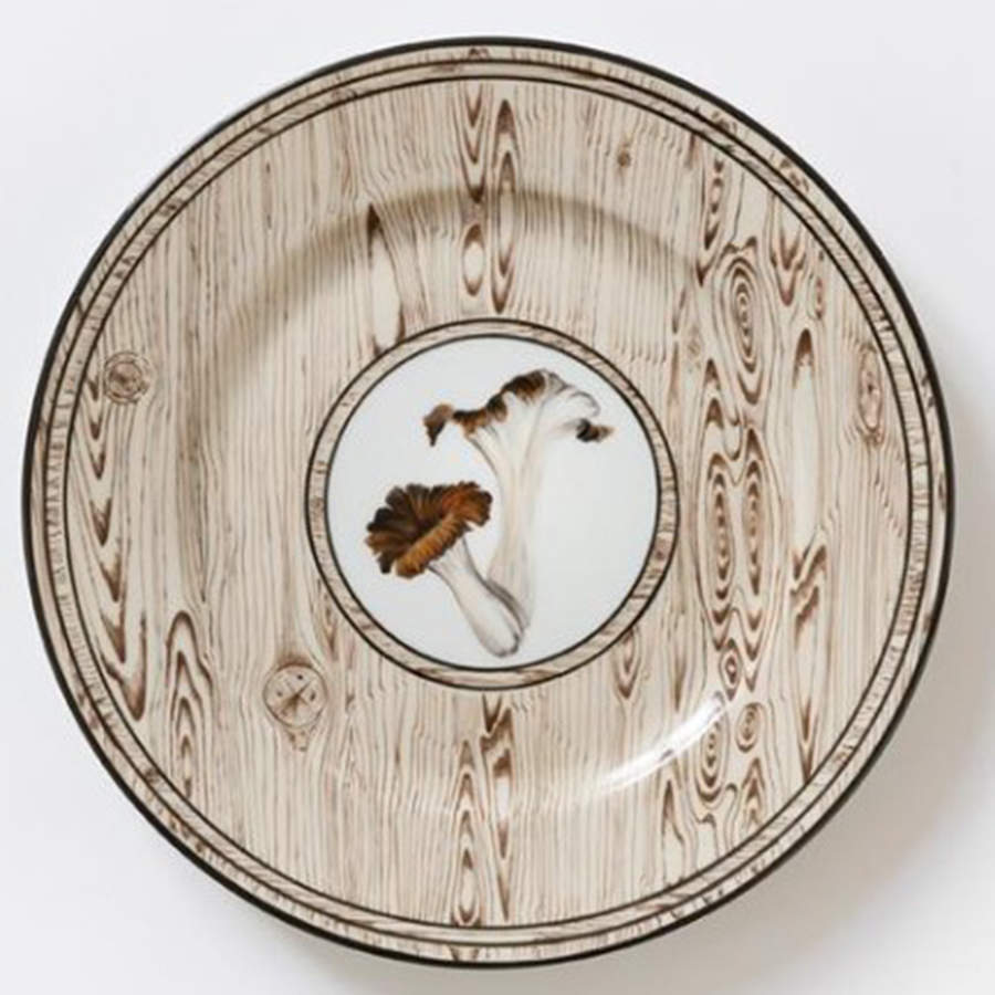 Sous Bois Dinner Plate by Alberto Pinto-1