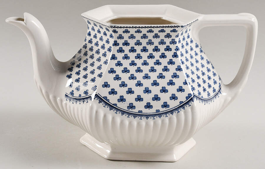 Brentwood (William Adams Back Stamp) Teapot No Lid by Adams China-1