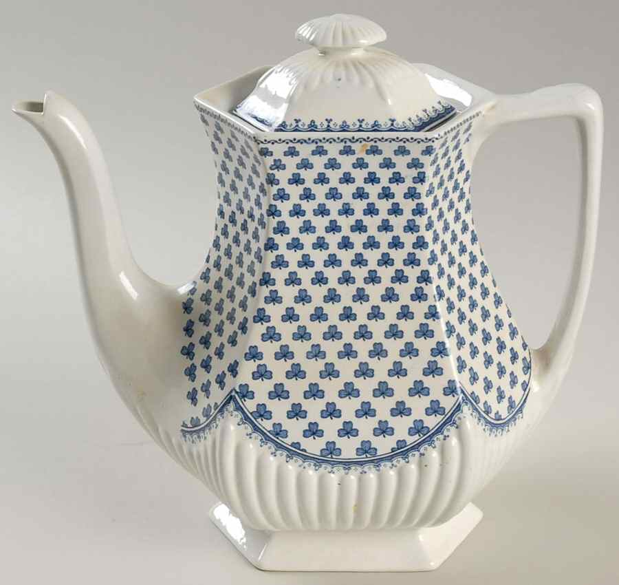 Brentwood (William Adams Back Stamp) Coffee Pot & Lid by Adams China-1