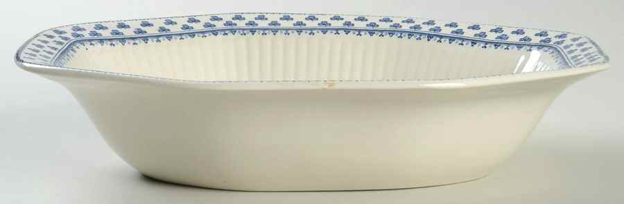 Brentwood (William Adams Back Stamp) 9" Oval Vegetable Bowl by Adams China-1