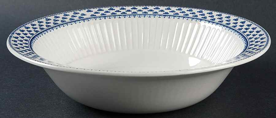 Brentwood (William Adams Back Stamp) 9" Round Vegetable Bowl by Adams China-1