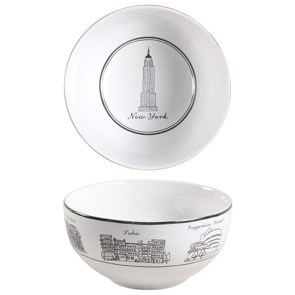 Around the City Soup/Cereal Bowl by 222 Fifth (PTS)-1