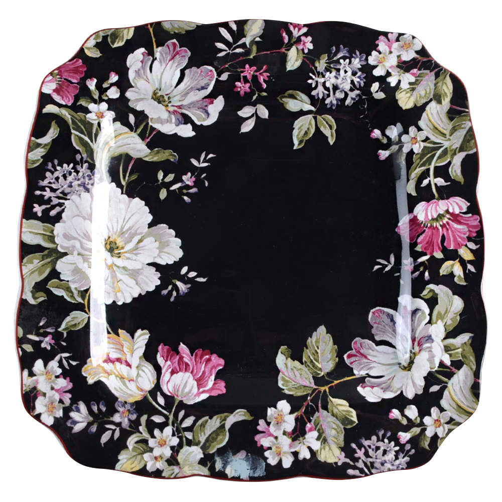 Gisela Square Dinner Plate by 222 Fifth (PTS)-1