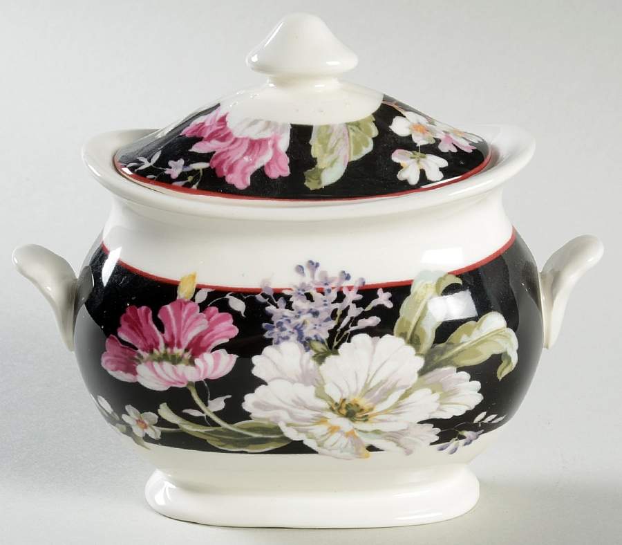 Gisela Sugar Bowl & Lid by 222 Fifth (PTS)-1