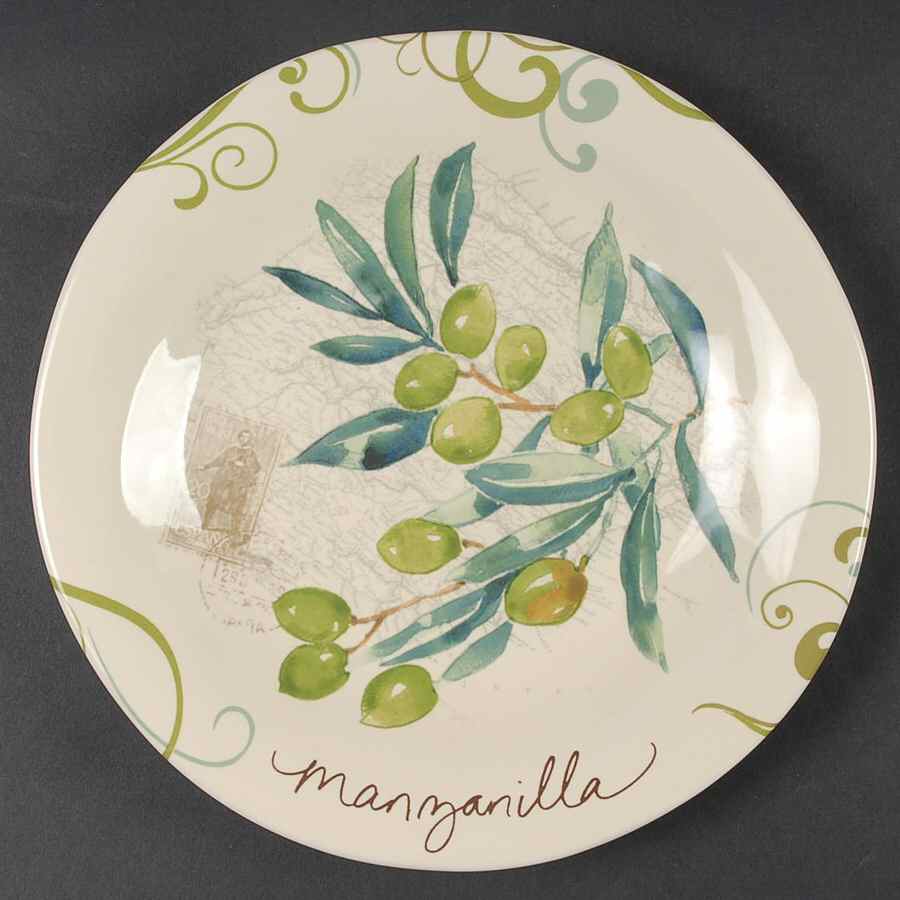 Palermo Salad Plate by 222 Fifth (PTS)-1