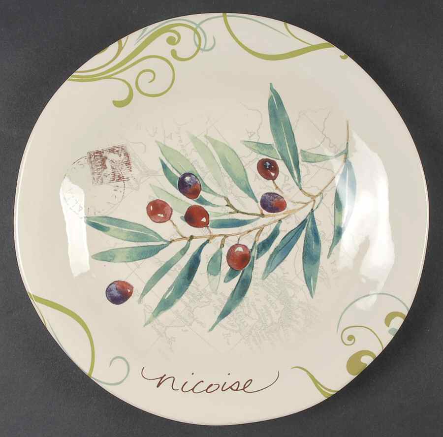 Palermo Salad Plate by 222 Fifth (PTS)-1