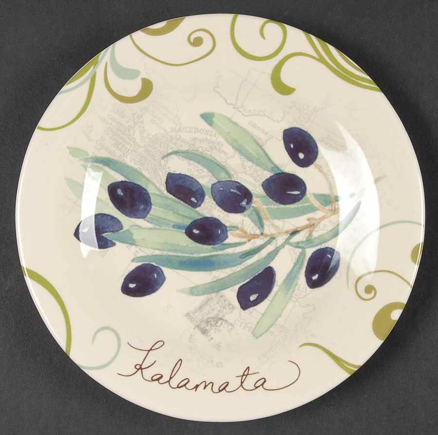 Palermo Appetizer Plate by 222 Fifth (PTS)-1