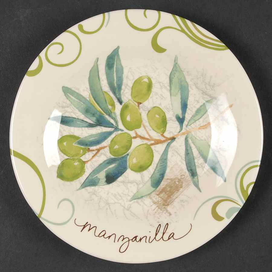 Palermo Appetizer Plate by 222 Fifth (PTS)-1