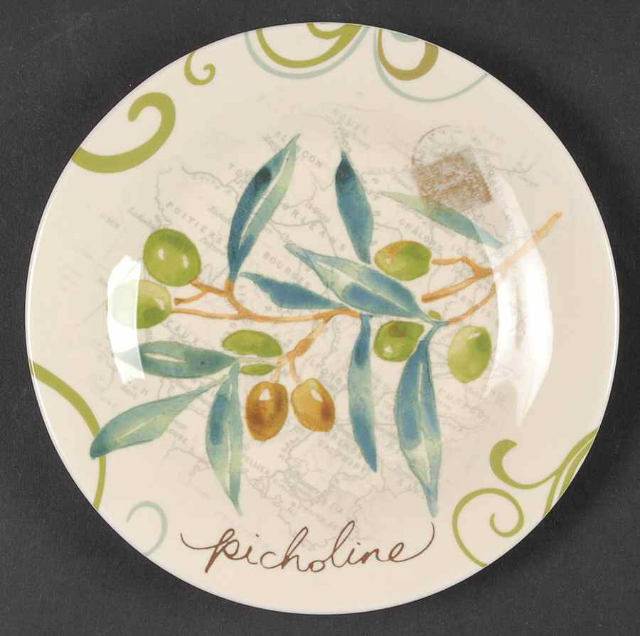 Palermo Appetizer Plate by 222 Fifth (PTS)-1