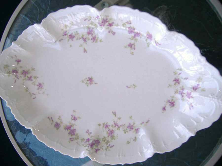 AUS421 17" Oval Serving Platter by Austria-1