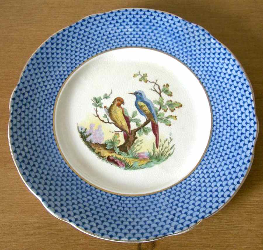 Scale Border Luncheon Plate by Allerton's-1
