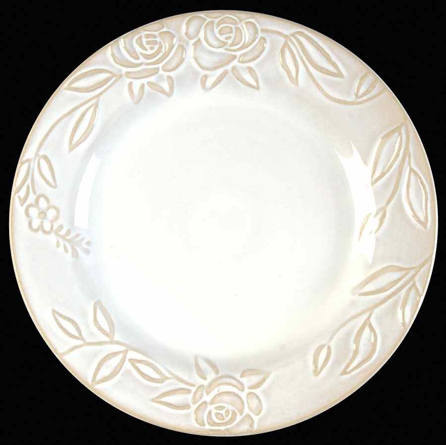Rosemoor Ivory Salad Plate by Laura Ashley-1