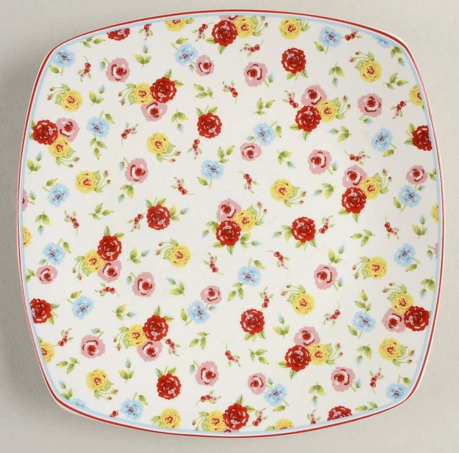 New Country Square Salad Plate by 222 Fifth (PTS)-1