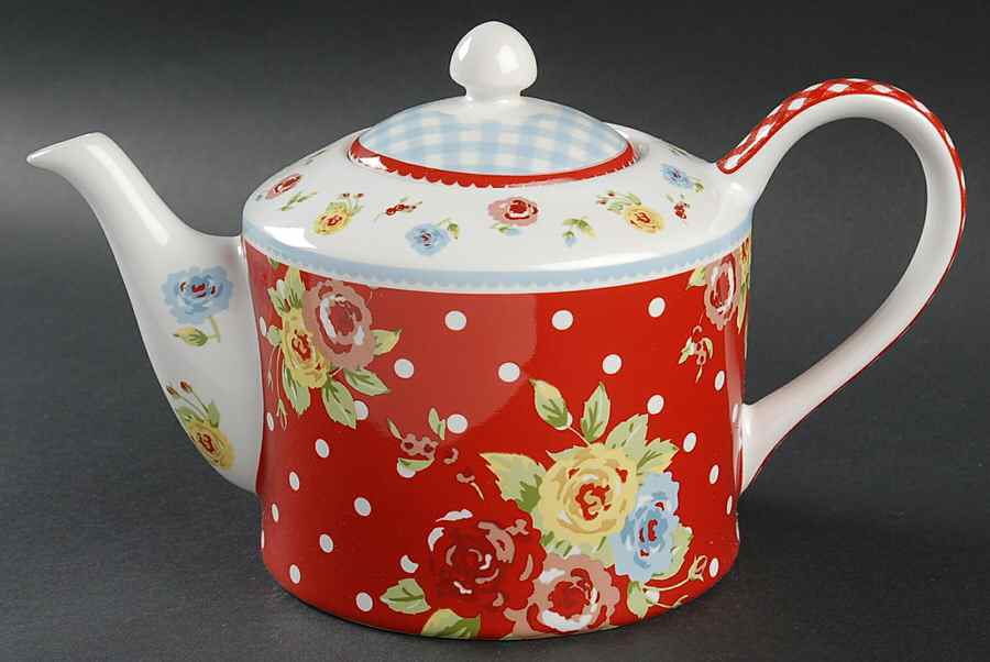 New Country Teapot & Lid by 222 Fifth (PTS)-1