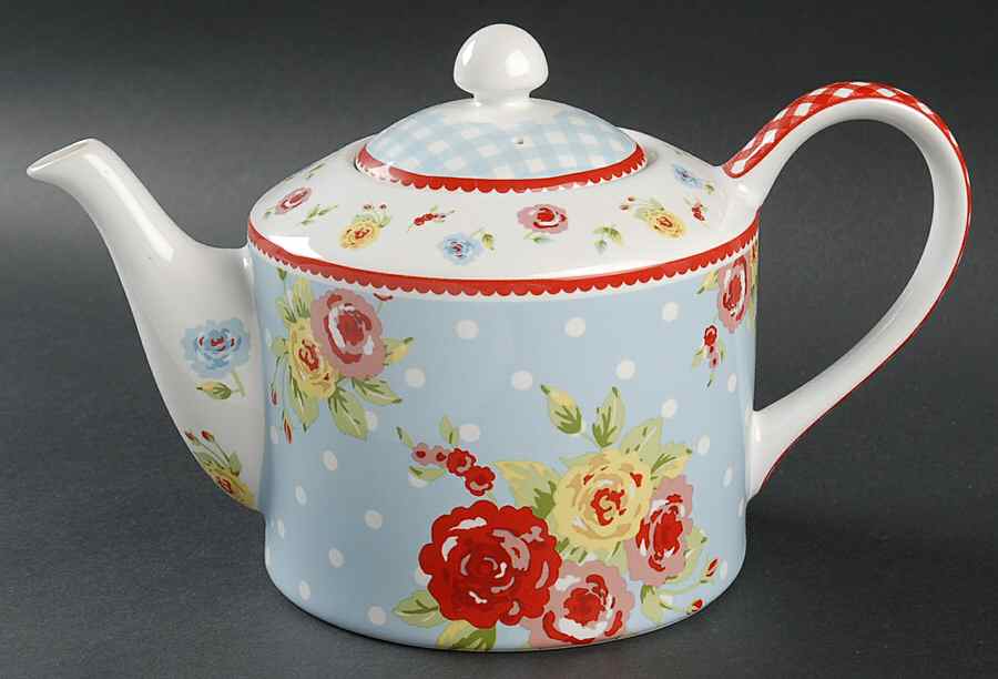 New Country Teapot & Lid by 222 Fifth (PTS)-1