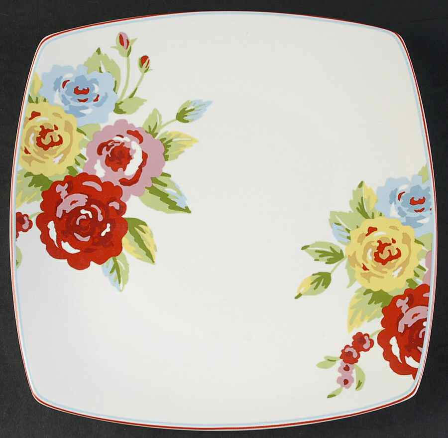 New Country Square Dinner Plate by 222 Fifth (PTS)-1