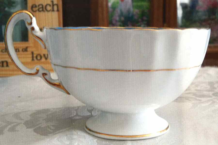 2448 Blue Footed Cup by John  Aynsley & Sons-1