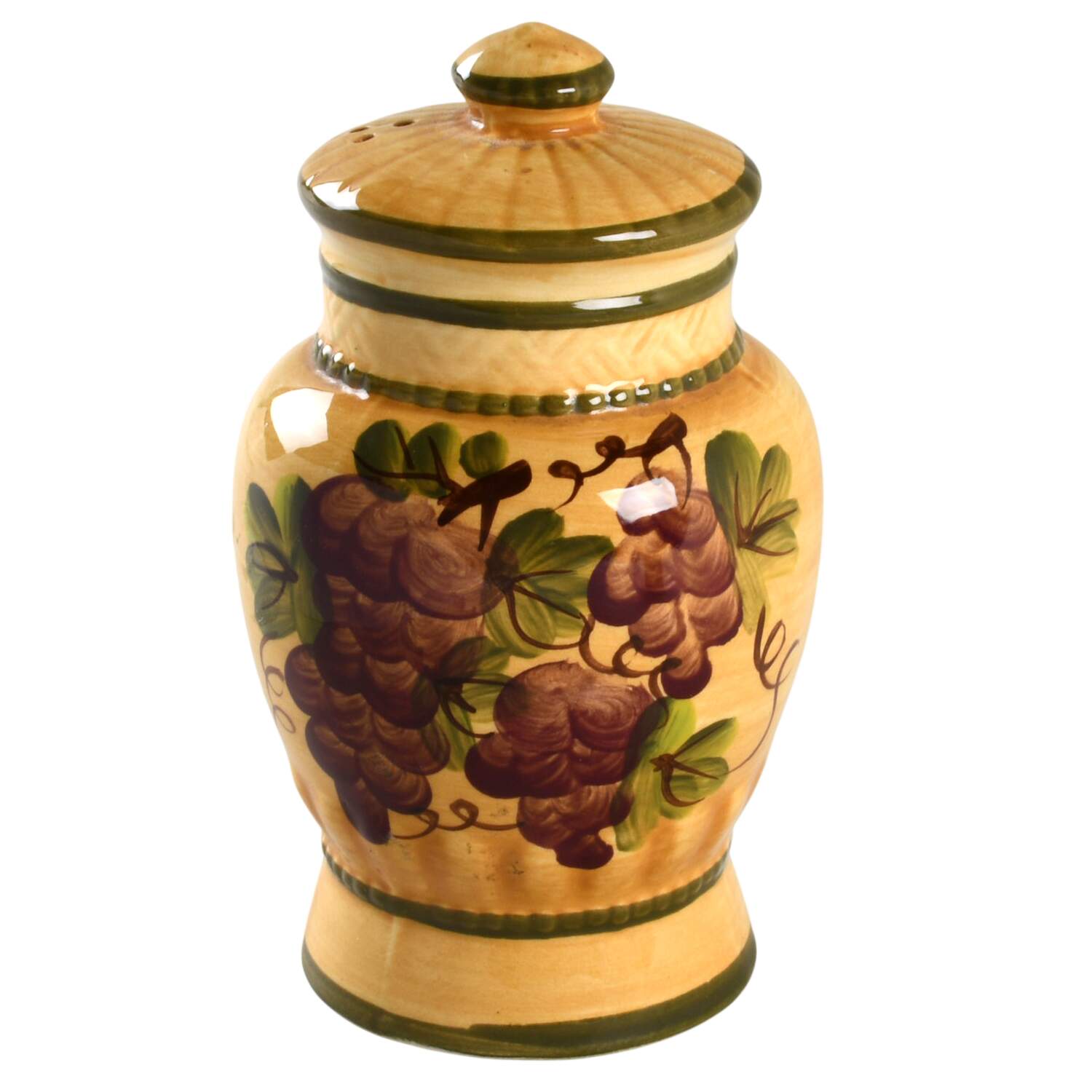 Grape Pattern Pepper Shaker by Casa Vero-1