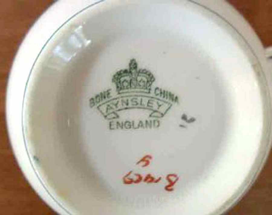 B1929 Footed Cup by John  Aynsley & Sons-1