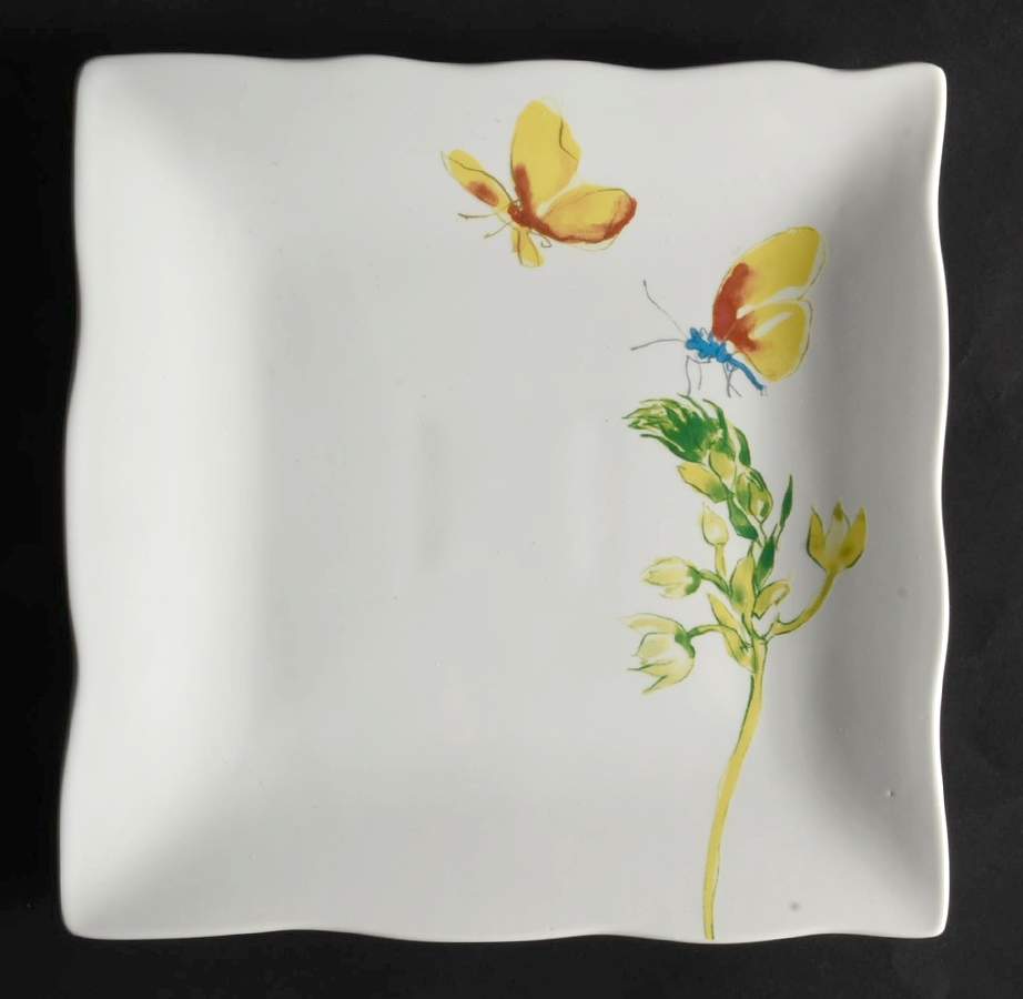 Butterfly Flight Salad Plate by 222 Fifth (PTS)-1