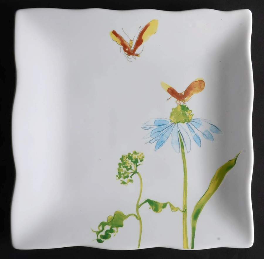 Butterfly Flight Salad Plate by 222 Fifth (PTS)-1