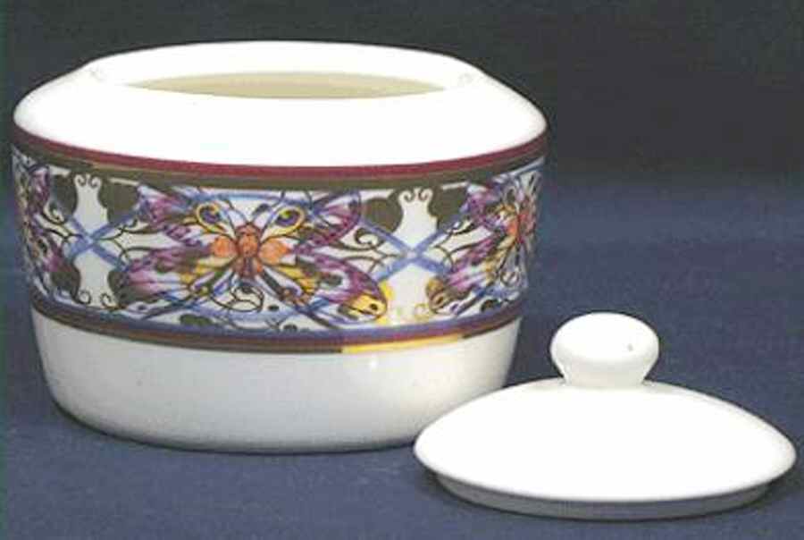 Sari Sugar Bowl & Lid by American Atelier-1