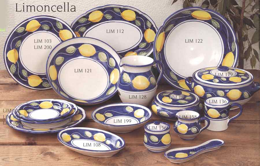 Limoncella 16" Oval Serving Platter by Amalfi Collection-1