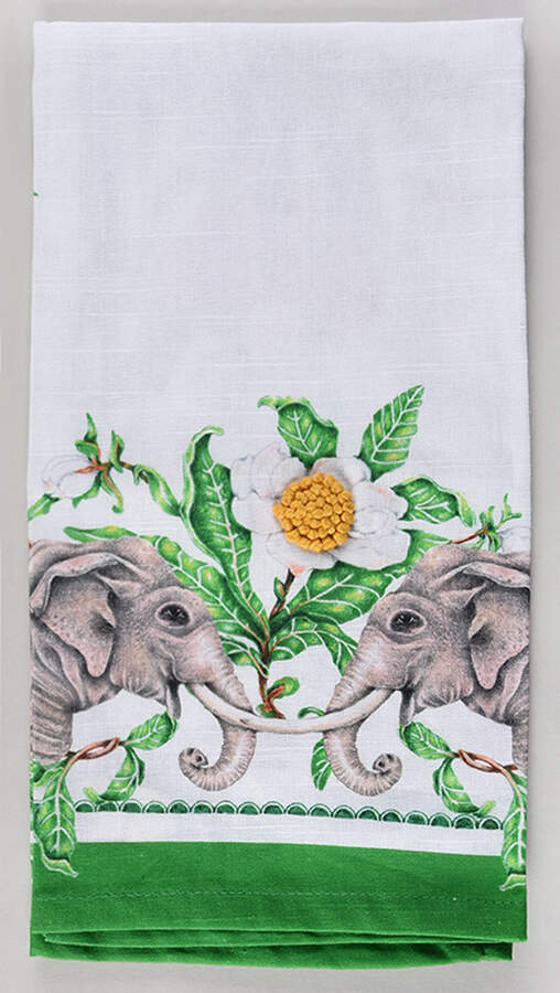 Nature Table Dish Towel-Cloth by Anthropologie-1