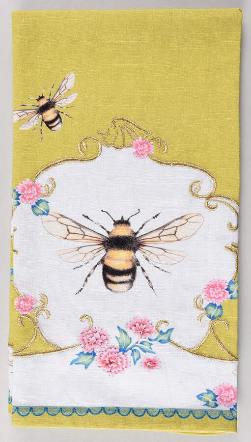 Nature Table Cloth Dish Towel by Anthropologie-1
