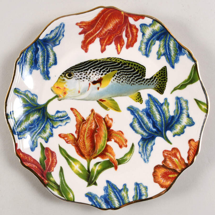 Nature Table Salad/Dessert Plate by Anthropologie-1