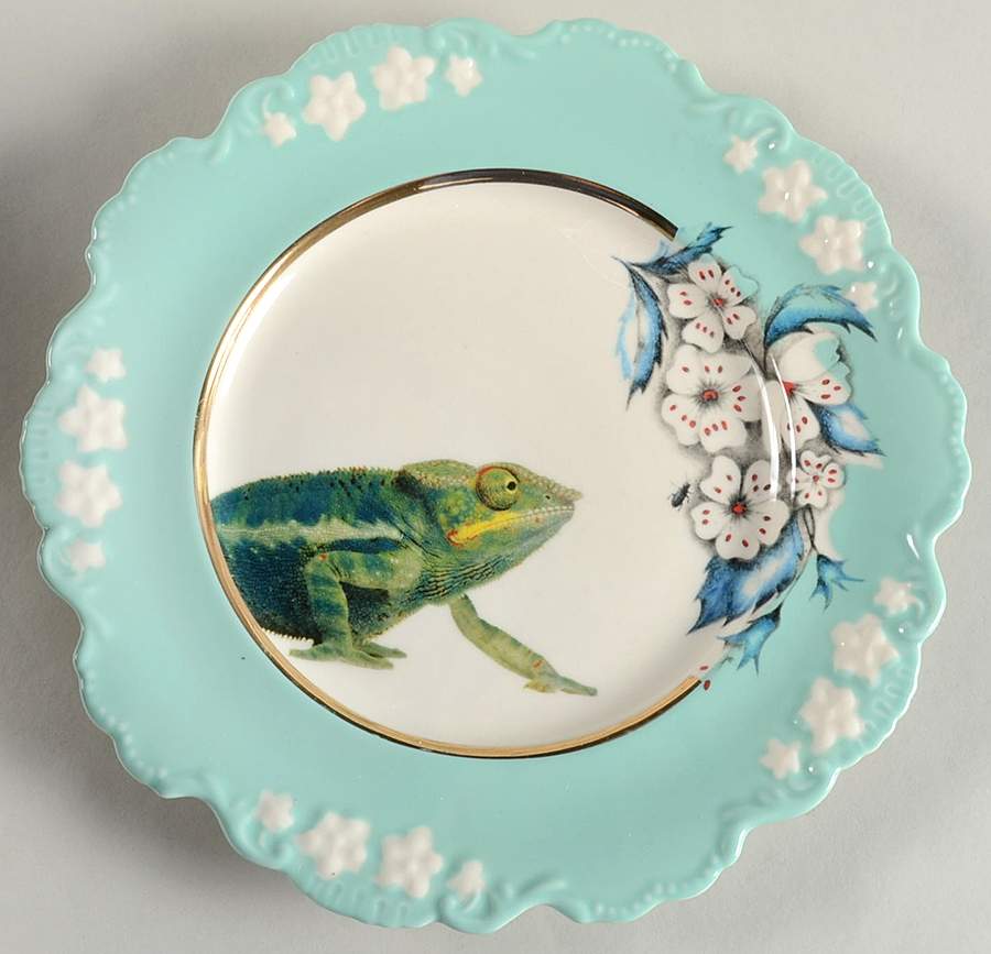 Nature Table Salad/Dessert Plate by Anthropologie-1