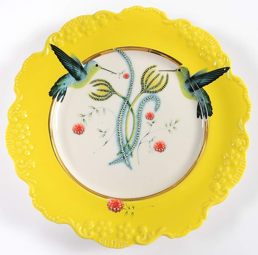 Nature Table Salad/Dessert Plate by Anthropologie-1