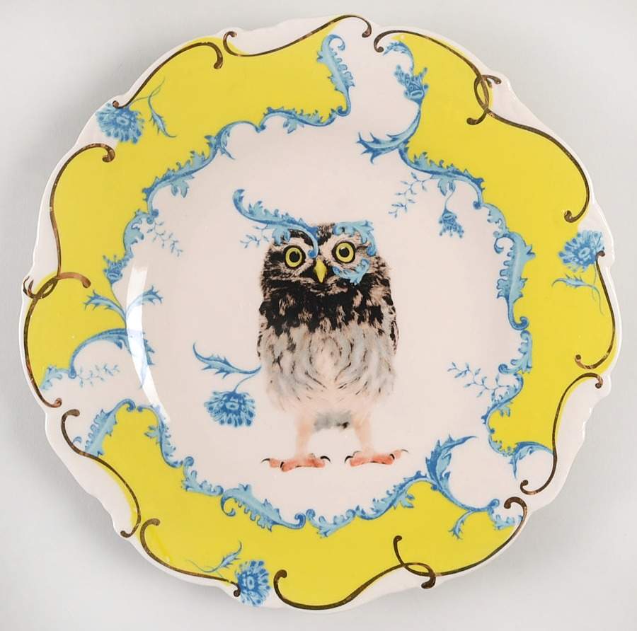 Nature Table Salad/Dessert Plate by Anthropologie-1