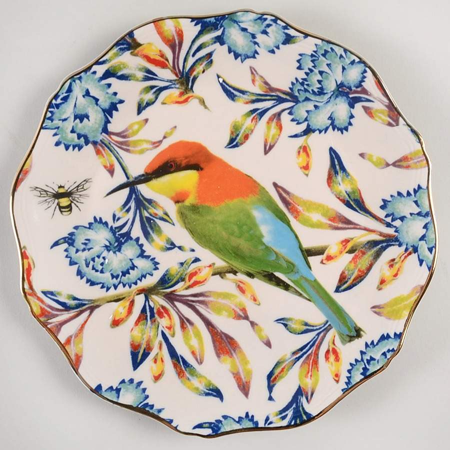 Nature Table Salad/Dessert Plate by Anthropologie-1