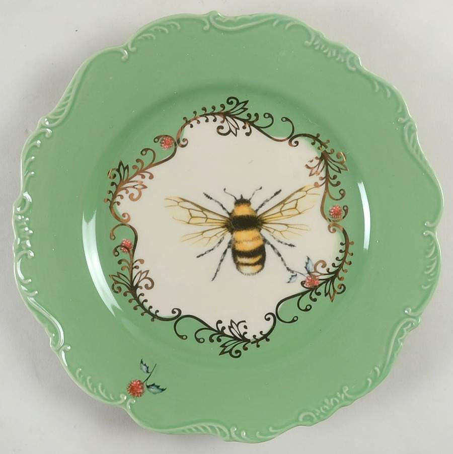 Nature Table Salad/Dessert Plate by Anthropologie-1